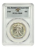 1940 50C (Proof) Walking Liberty Half Dollar - PCGS CoinFacts