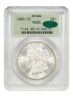 1883-CC $1, DMPL (Regular Strike) Morgan Dollar - PCGS CoinFacts