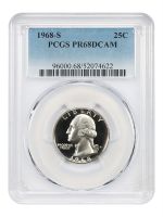 1968-S 25C RPM, FS-501 (Proof) Washington Quarter - PCGS CoinFacts