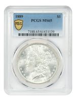 1889 Morgan Dollar $1 MS 63 NGC, MS63 - PCGS Auction Prices