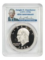 1978-S PCGS PR69 DCAM EISENHOWER IKE DOLLAR $1 BIG BRIGHT FLAWLESS