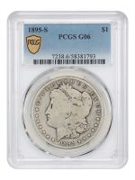1895-S Morgan Silver Dollar. MS-64 (NGC)., MS64 - PCGS Auction Prices