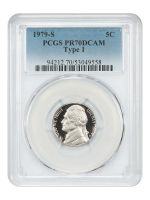 1979-S 5C Type 1, DCAM (Proof) Jefferson Nickel - PCGS CoinFacts