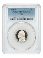 1979-S 5C Type 1, DCAM (Proof) Jefferson Nickel - PCGS CoinFacts