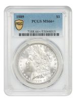 1889年 MORGAN SILVER DOLLAR アメリカPCGS MS63 1889 Morgan Dollar $1 MS 63 NGC, MS63 - PCGS Auction Prices