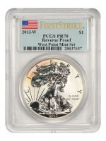 2013-W $1 Reverse Proof West Point Mint Set First Strike (Proof
