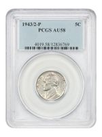 1943/2-P 5C (Regular Strike) Jefferson Nickel - PCGS CoinFacts