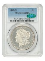 1883-O $1 (Regular Strike) Morgan Dollar - PCGS CoinFacts