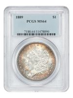 1889 Morgan Silver Dollar. MS-65+ (NGC)., MS65+ - PCGS Auction Prices