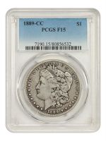 1889-CC Morgan Silver Dollar. MS-63 (PCGS). CAC., MS63 - PCGS