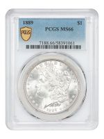 1889 Morgan Dollar $1 MS 63 NGC, MS63 - PCGS Auction Prices