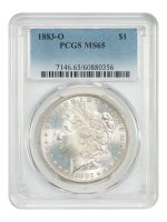 1883-O $1 (Regular Strike) Morgan Dollar - PCGS CoinFacts