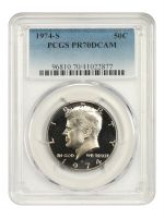 PCGS鑑定品 Kennedy Half Dollar Silver A2879 Kennedy Half Dollar, 1974-S PR - PCGS Auction Prices
