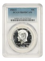 1968-S 50C (Proof) Kennedy Half Dollar - PCGS CoinFacts