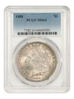 1888 Morgan Silver Dollar. MS-64 (NGC)., MS64 - PCGS Auction Prices