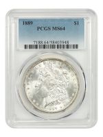 1889年 MORGAN SILVER DOLLAR アメリカPCGS MS63 1889 Morgan Dollar $1 MS 63 NGC, MS63 - PCGS Auction Prices