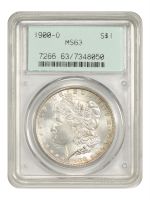 1900-O $1 (Regular Strike) Morgan Dollar - PCGS CoinFacts