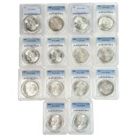 1886 Morgan Silver Dollar PCGS Certified MS63 Philadelphia Mint