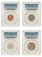 1955 D Lincoln Wheat Penny Cent NGC Grade MS 66 RD Red Old Label