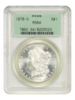 1878-S $1 (Regular Strike) Morgan Dollar - PCGS CoinFacts