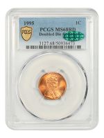 1995 1C Doubled Die Obverse MS65 Red NGC, MS65 - PCGS Auction Prices