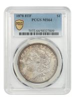 1878 8TF $1 VAM 14.16, Wild Lips HOT 50 (Regular Strike) Morgan