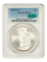 1878-CC $1, DMPL (Regular Strike) Morgan Dollar - PCGS CoinFacts