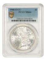 1900-O/CC $1 (Regular Strike) Morgan Dollar - PCGS CoinFacts