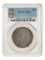1835 50C (Regular Strike) Capped Bust Half Dollar - PCGS CoinFacts
