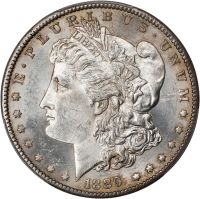 1889-CC Morgan Silver Dollar. MS-63 (PCGS). CAC., MS63 - PCGS