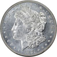 1921-D $1, PL (Regular Strike) Morgan Dollar - PCGS CoinFacts