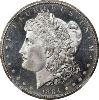 1884-CC $1 GSA Hoard (Regular Strike) Morgan Dollar - PCGS CoinFacts