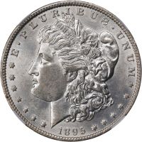 1895年 エチオピア　ゲルシュ 銀貨 PCGS MS64+ 1895-O MS, MS64 - PCGS Auction Prices