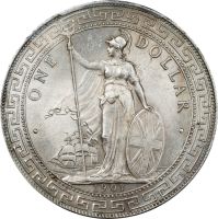 1835年イギリスGreat Britain1 1/2D銀貨PCGS高鑑定＆稀少 Trade Dollars - PCGS Population Report
