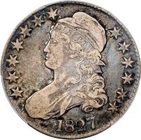 1827 50C O-120a (Regular Strike) Capped Bust Half Dollar - PCGS