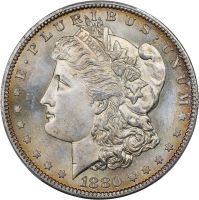 1880-S Morgan Silver Dollar. MS-69 (NGC)., MS69 - PCGS Auction Prices