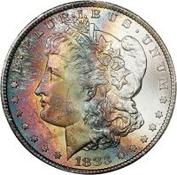 1883-CC Morgan Silver Dollar. MS-63 DPL (NGC). CAC., MS63DMPL