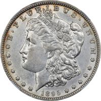 1895年 エチオピア　ゲルシュ 銀貨 PCGS MS64+ 1895-O MS, MS64 - PCGS Auction Prices