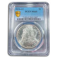 1890-CC $1 (Regular Strike) Morgan Dollar - PCGS CoinFacts