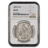 1895-O Morgan Silver Dollar. MS-62 (PCGS)., MS62 - PCGS Auction Prices