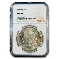 1899-S $1 VAM 7, Doubled Date TOP 100 (Regular Strike) Morgan