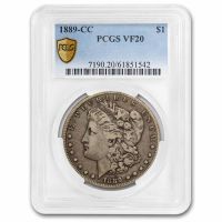 1889-CC Morgan Silver Dollar. MS-63 (PCGS). CAC., MS63 - PCGS