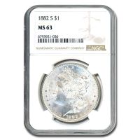 1882 S Morgan Silver Dollar PCGS MS63, MS63 - PCGS Auction Prices