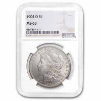 1904-O Silver Morgan Dollar (MS 63) PCGS, MS63 - PCGS Auction Prices