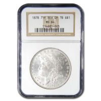 1878 7/8TF $1 Weak (Regular Strike) Morgan Dollar - PCGS CoinFacts
