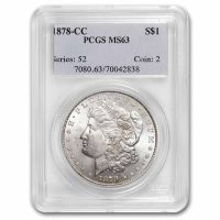 1878-CC $1 NGC VG-08, VG8 - PCGS Auction Prices