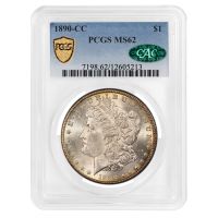 1890-CC $1 (Regular Strike) Morgan Dollar - PCGS CoinFacts
