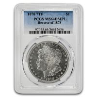 1878 7TF $1 VAM 79, Fill in 8s HOT 50 (Regular Strike) Morgan