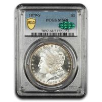 1879 S Morgan silver dollar MS65 by PCGS, MS65 - PCGS Auction Prices