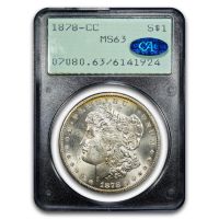 1878-CC $1 (Regular Strike) Morgan Dollar - PCGS CoinFacts